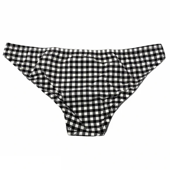 J. Crew Bikini Bottom M L Lowrider Gingham - Picture 7 of 14